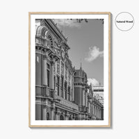 San Jose Costa Rica Black and White Fine Art Photo Print, City Wall Poster