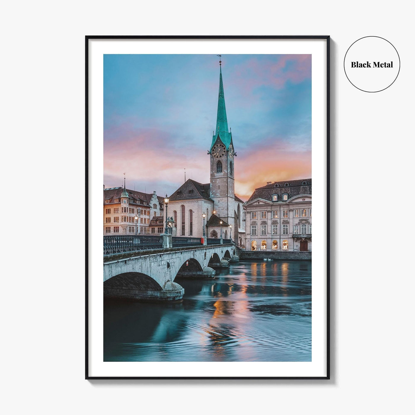 Zurich Fine Art Photo Print, Switzerland Wall Poster, Zürich City
