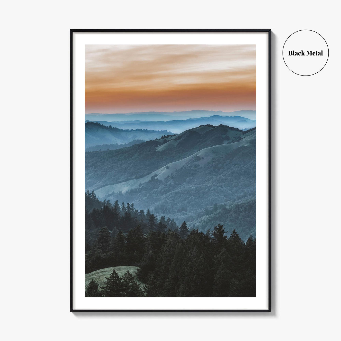 Marin County Fine Art Photo Print, California, USA, Landscape Poster