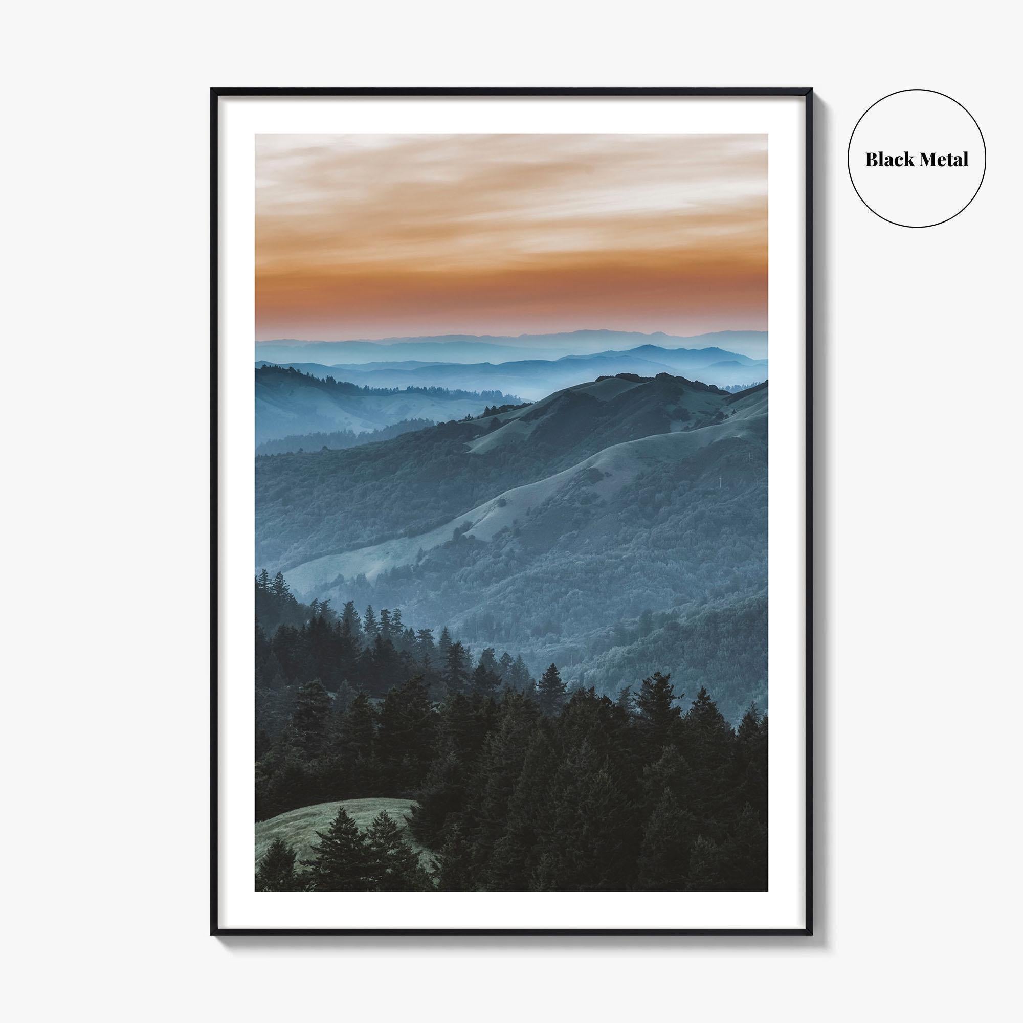 Marin County Fine Art Photo Print, California, USA, Landscape Poster