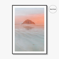Morro Bay Beach Fine Art Photo Print, Morro Rock California Poster