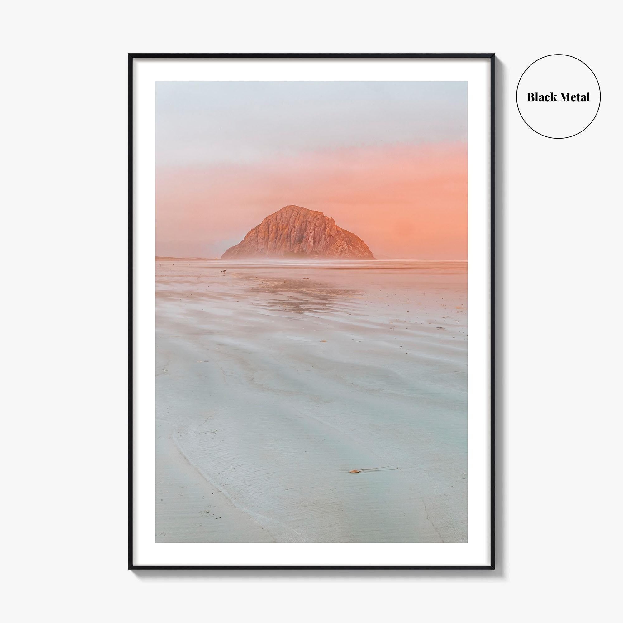Morro Bay Beach Fine Art Photo Print, Morro Rock California Poster