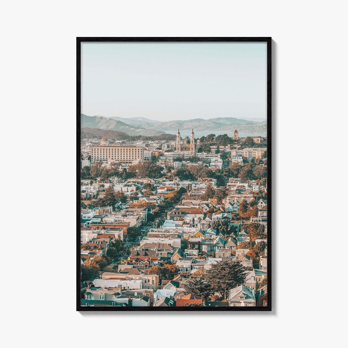 San Francisco Fine Art Photo Print, Tank Hill Park, California, USA Wall Decor Poster