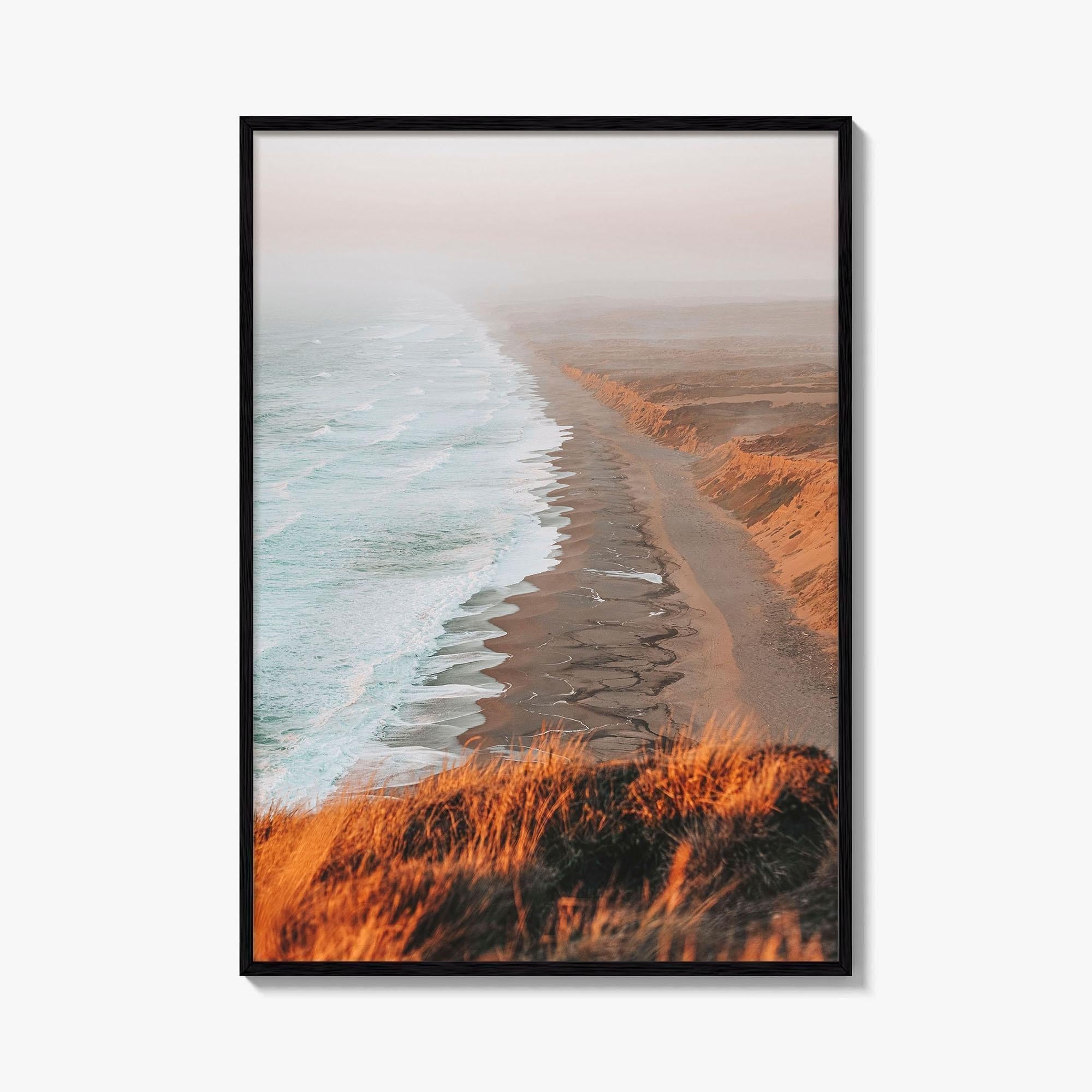 Point Reyes National Seashore Fine Art Photo Print, South Beach Overlook, California Poster
