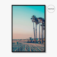 Newport Beach Vintage Fine Art Photo Print, California Wall Poster, Orange County USA, SoCal
