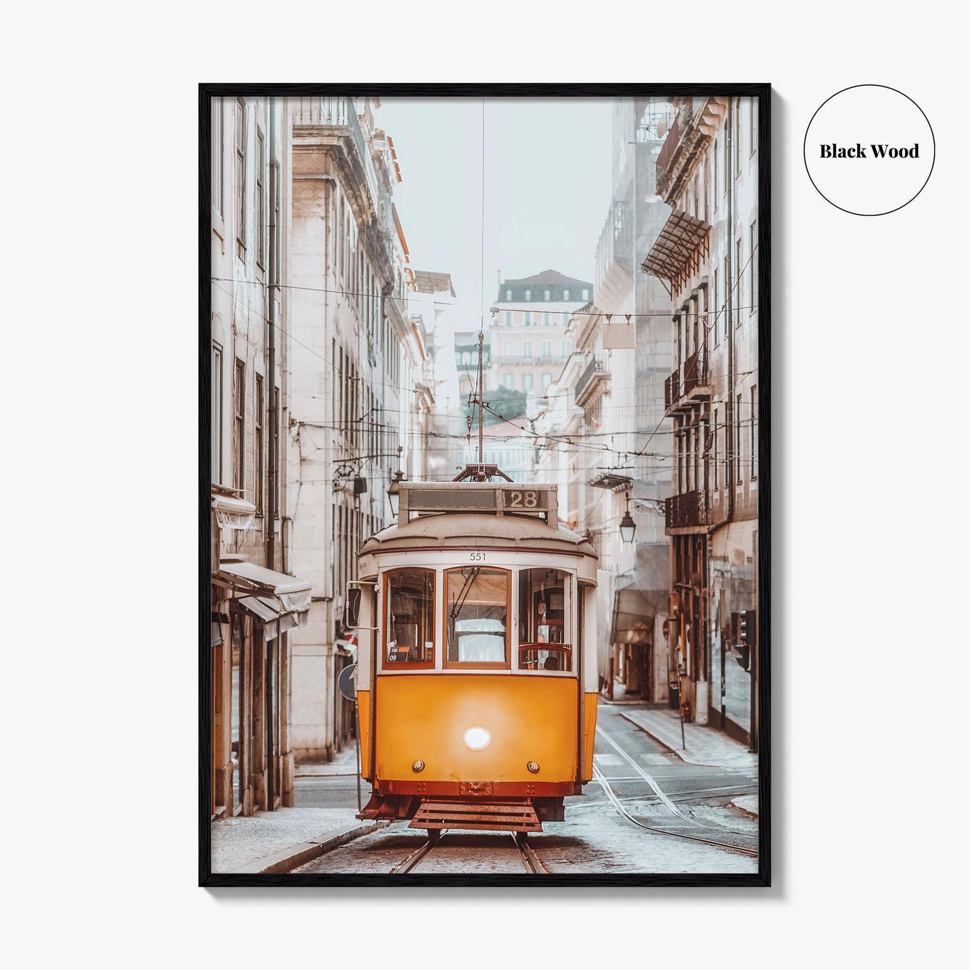 Lisbon Fine Art Photo Print, Tram 28, Lisboa Portugal Wall Decor Poster