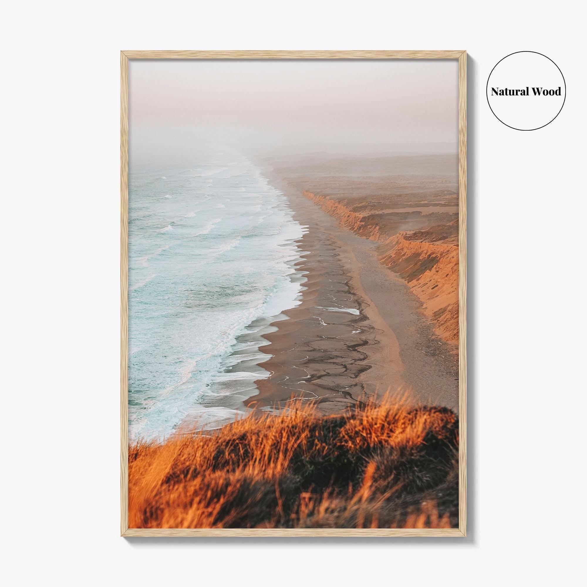 Point Reyes National Seashore Fine Art Photo Print, South Beach Overlook, California Poster