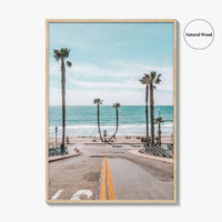 Oceanside Fine Art Photo Print, Pier, Beach, California, USA, Wall Poster