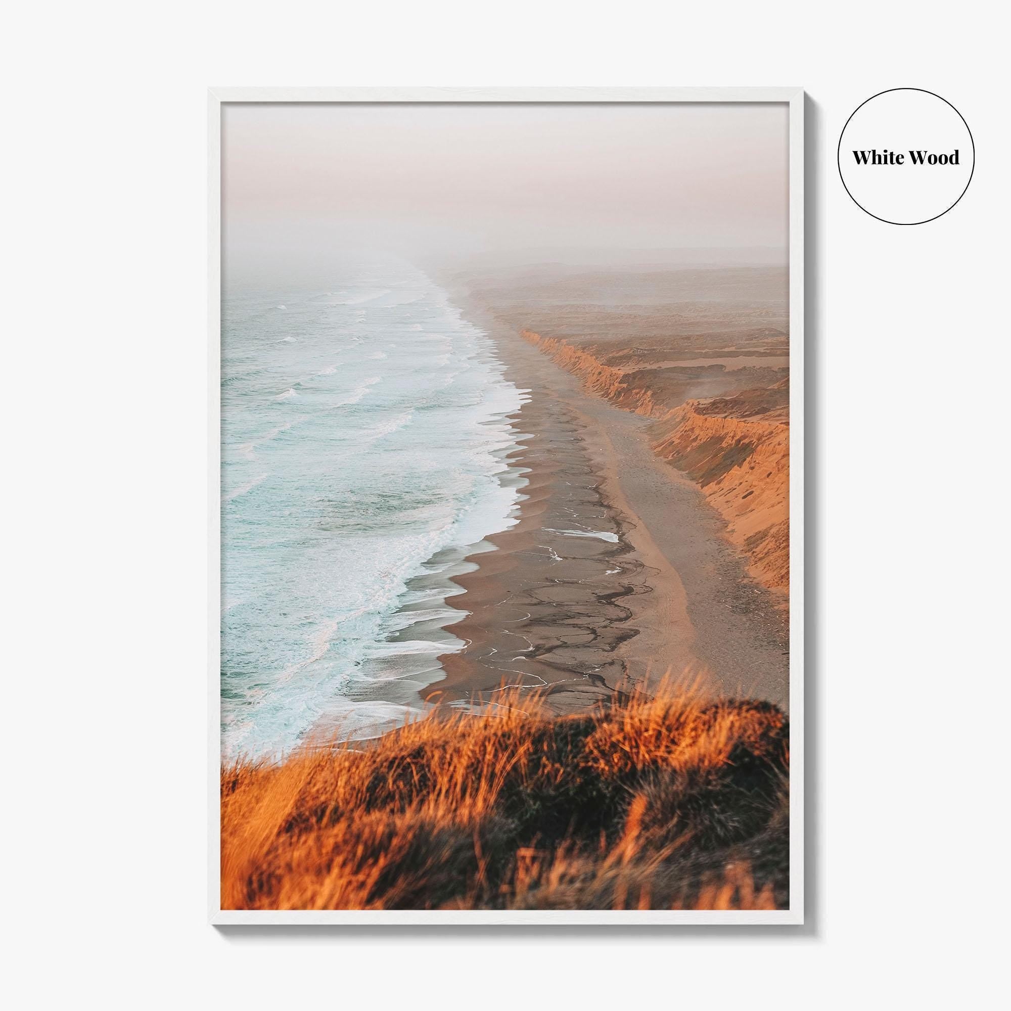 Point Reyes National Seashore Fine Art Photo Print, South Beach Overlook, California Poster