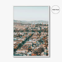 San Francisco Fine Art Photo Print, Tank Hill Park, California, USA Wall Decor Poster