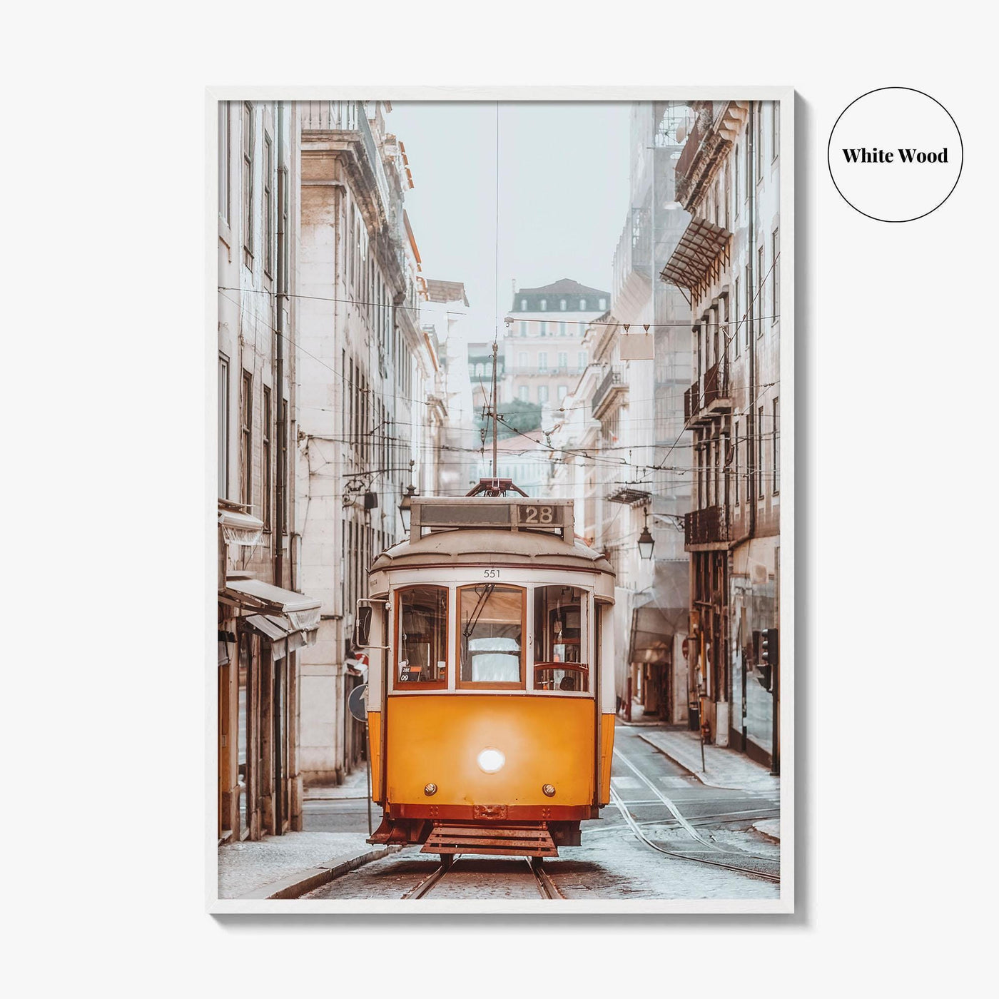 Lisbon Fine Art Photo Print, Tram 28, Lisboa Portugal Wall Decor Poster