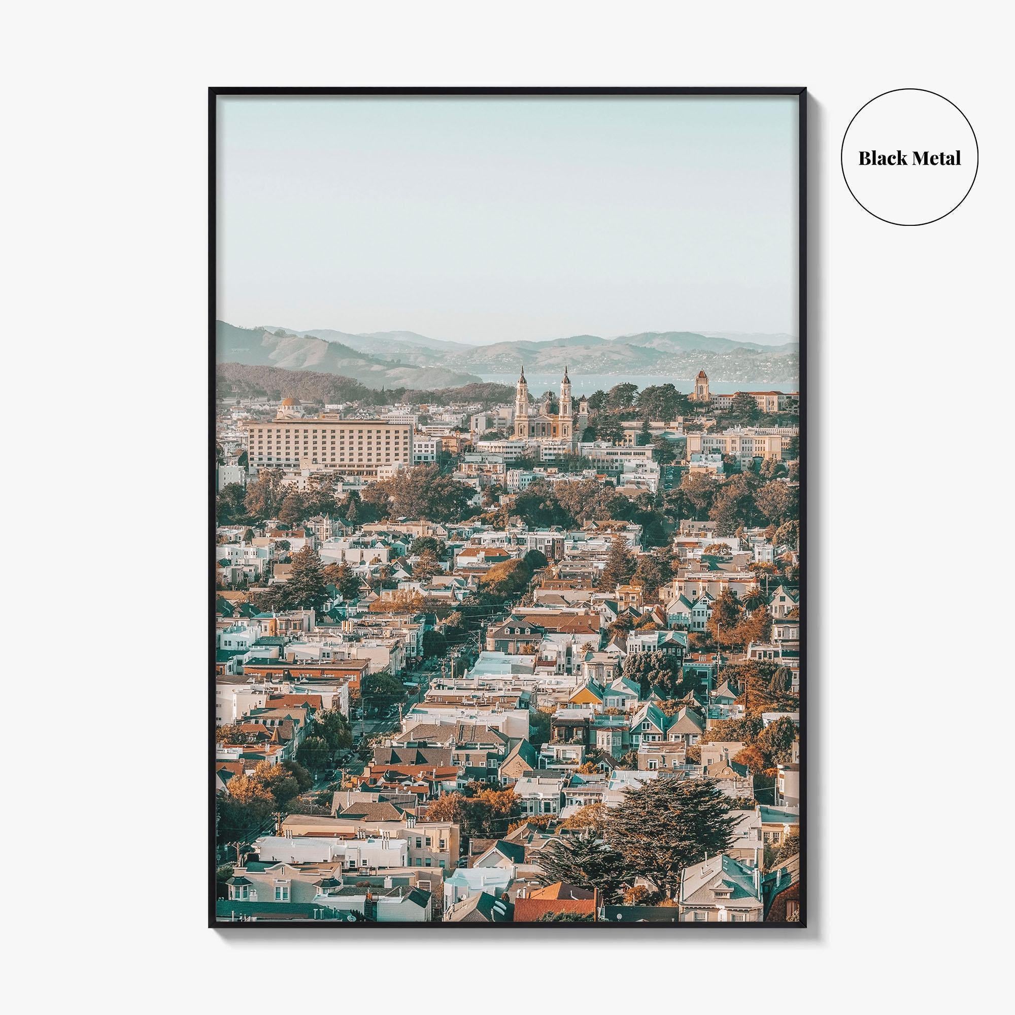 San Francisco Fine Art Photo Print, Tank Hill Park, California, USA Wall Decor Poster