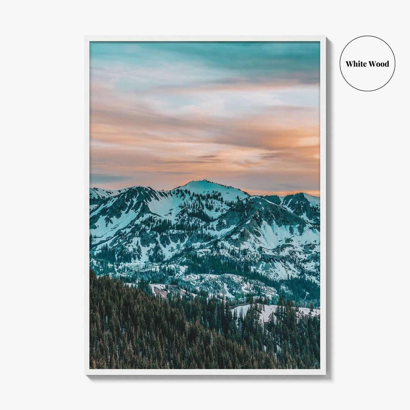 Park City Utah Fine Art Photo Print, Guardsman Pass, Rocky Mountains Poster