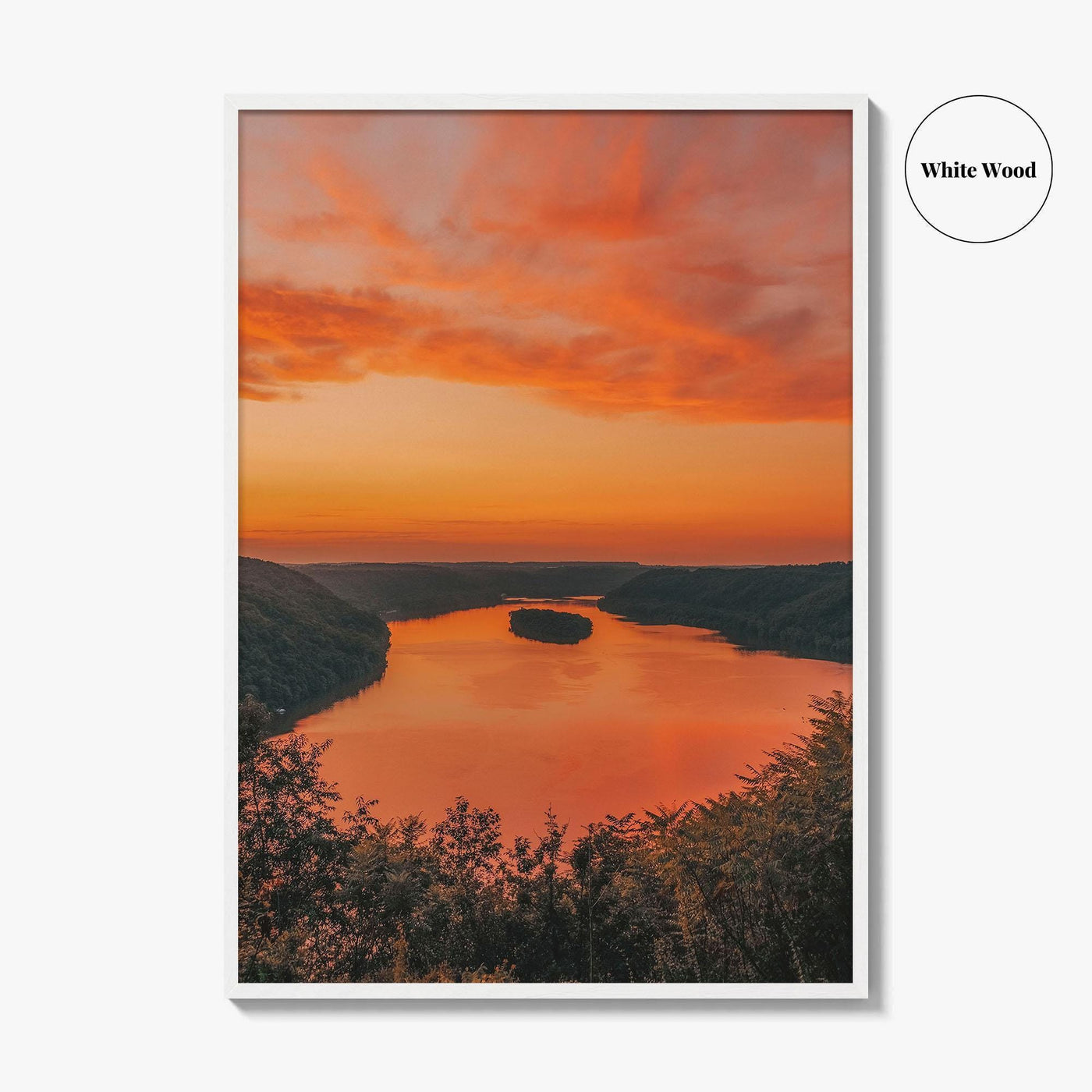 Pinnacle Overlook Pennsylvania Fine Art Photo Print, Susquehanna River, Holtwood, Lancaster County Wall Poster