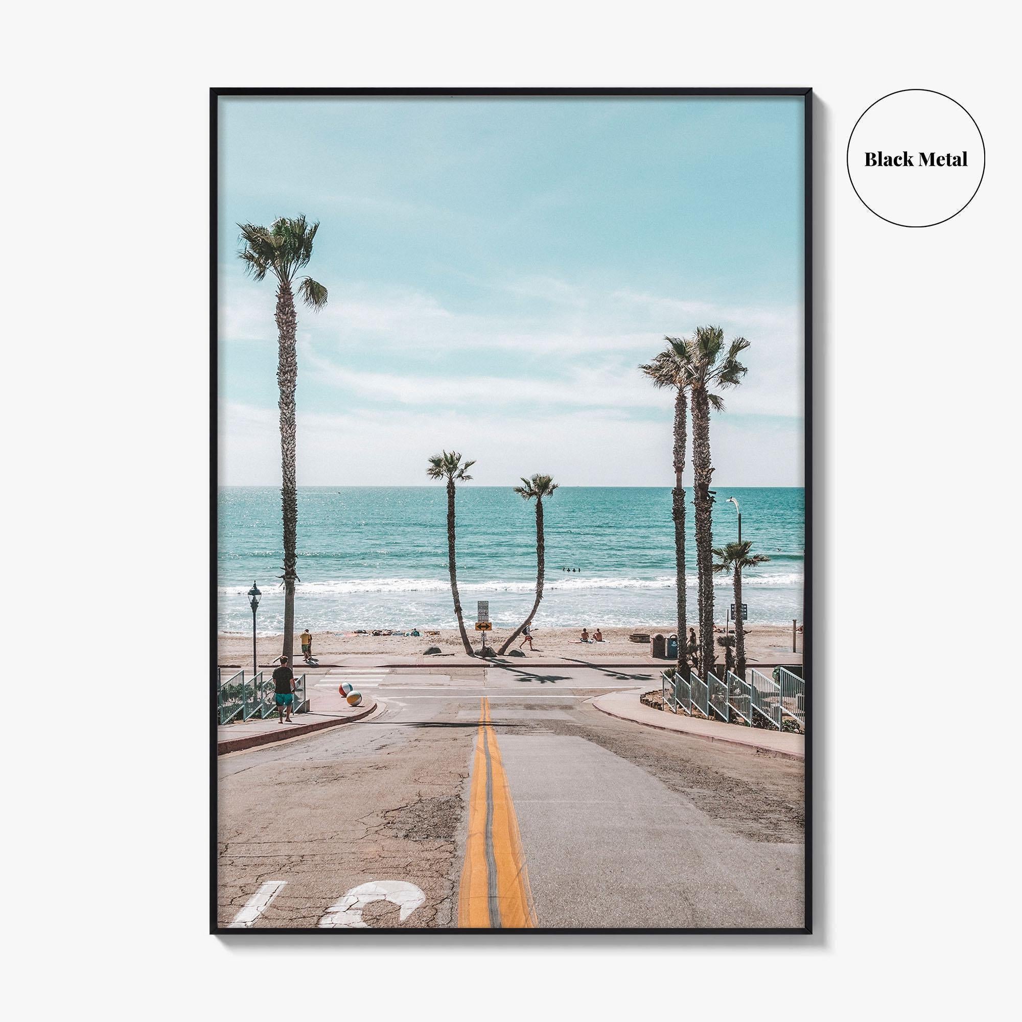 Oceanside Fine Art Photo Print, Pier, Beach, California, USA, Wall Poster