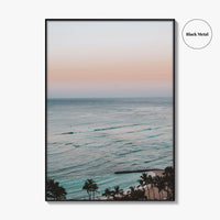 Waikiki Beach Fine Art Photo Print, Honolulu, Oahu, Hawaii USA Wall Poster
