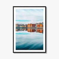 Westport Connecticut Fine Art Photo Print, Saugatuck River Bridge, CT Wall Poster, USA