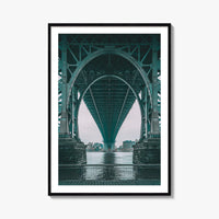 Williamsburg Bridge Fine Art Photo Print, Manhattan, New York City, Wall Decor, Poster