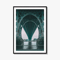 Williamsburg Bridge Fine Art Photo Print, Manhattan, New York City, Wall Decor, Poster
