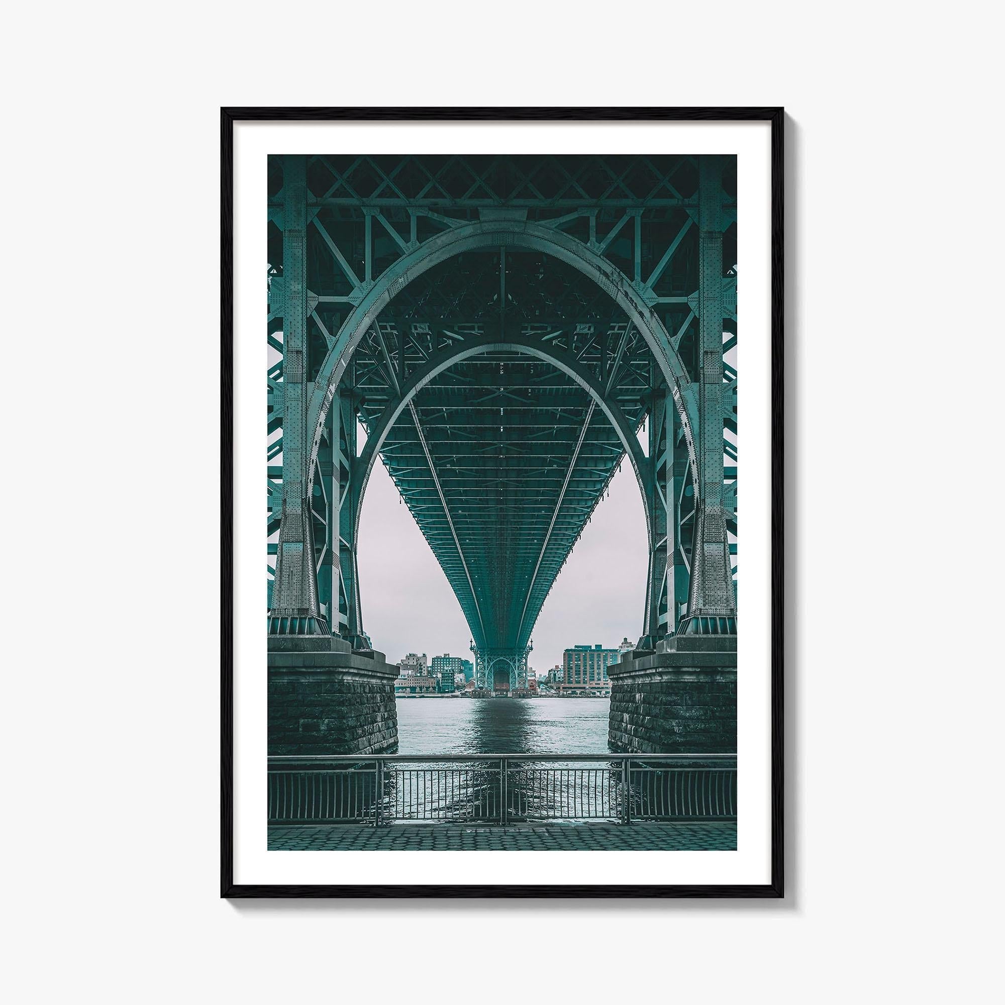 Williamsburg Bridge Fine Art Photo Print, Manhattan, New York City, Wall Decor, Poster