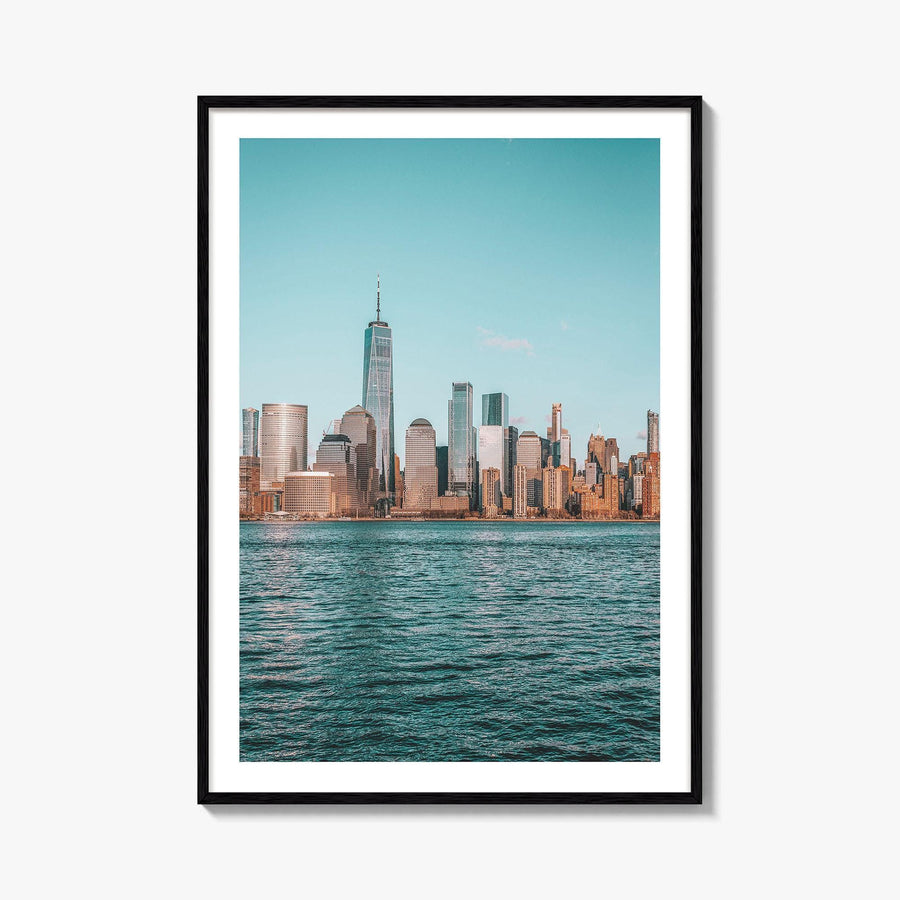New York City Skyline Fine Art Photo Print, Liberty State Park, NJ, Wall Decor