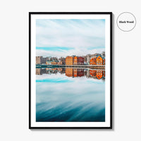 Westport Connecticut Fine Art Photo Print, Saugatuck River Bridge, CT Wall Poster, USA