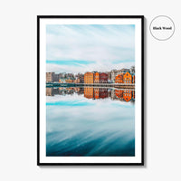 Westport Connecticut Fine Art Photo Print, Saugatuck River Bridge, CT Wall Poster, USA