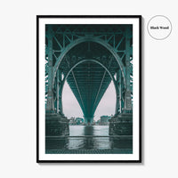 Williamsburg Bridge Fine Art Photo Print, Manhattan, New York City, Wall Decor, Poster