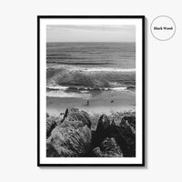Montauk Black and White Fine Art Photo Print, Long Island Poster, Hamptons Poster