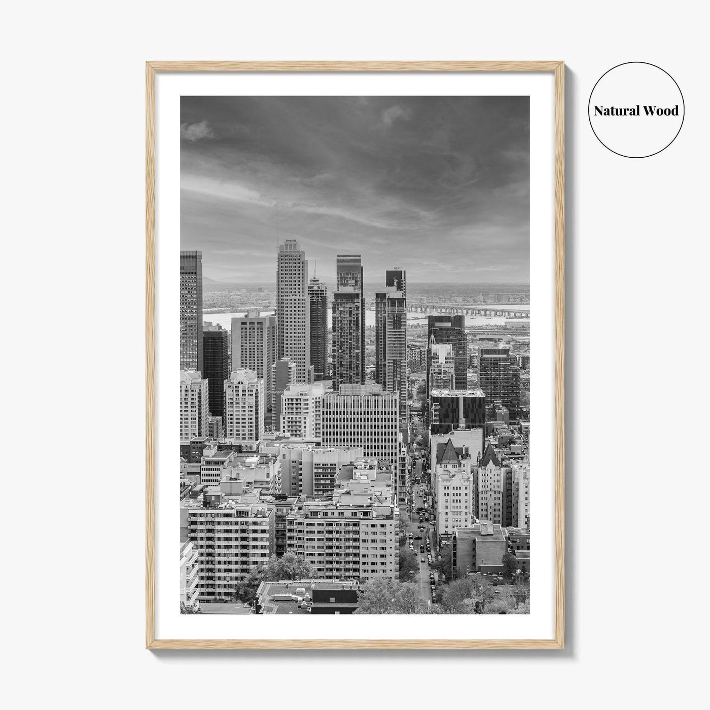 Montreal Black and White Fine Art Photo Print, Quebec Canada, Montréal Poster