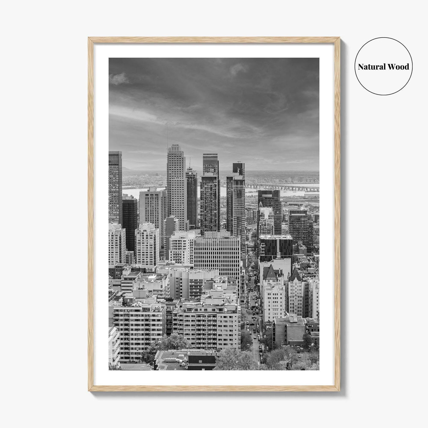 Montreal Black and White Fine Art Photo Print, Quebec Canada, Montréal Poster