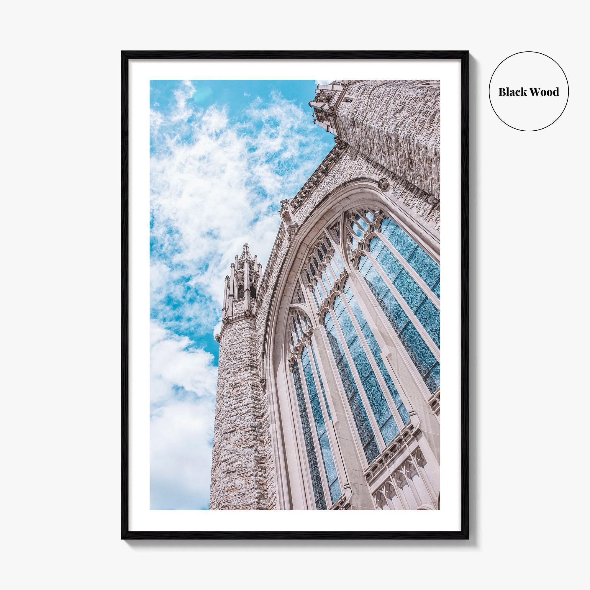 Tulsa Fine Art Photo Print, First Methodist Church, Oklahoma USA Wall Decor Poster