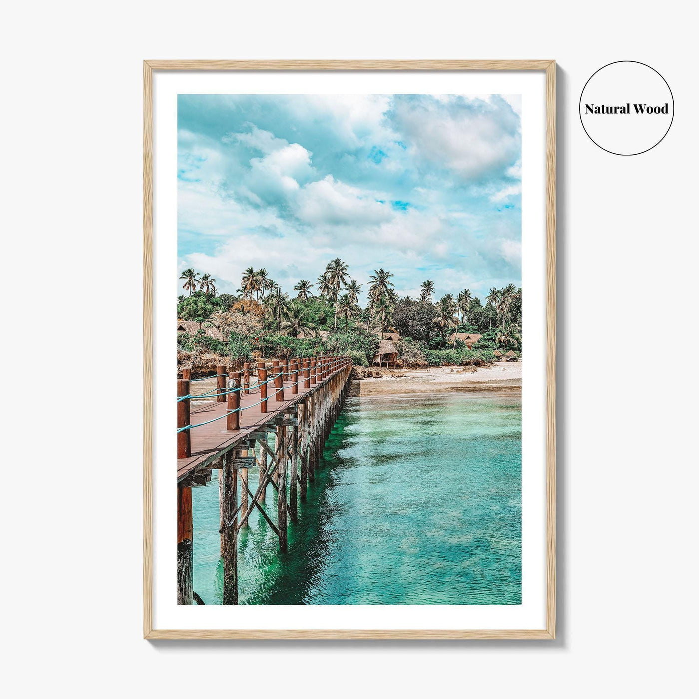 Zanzibar Fine Art Photo Print, Tanzania Coast Landscape, East Africa Wall Poster