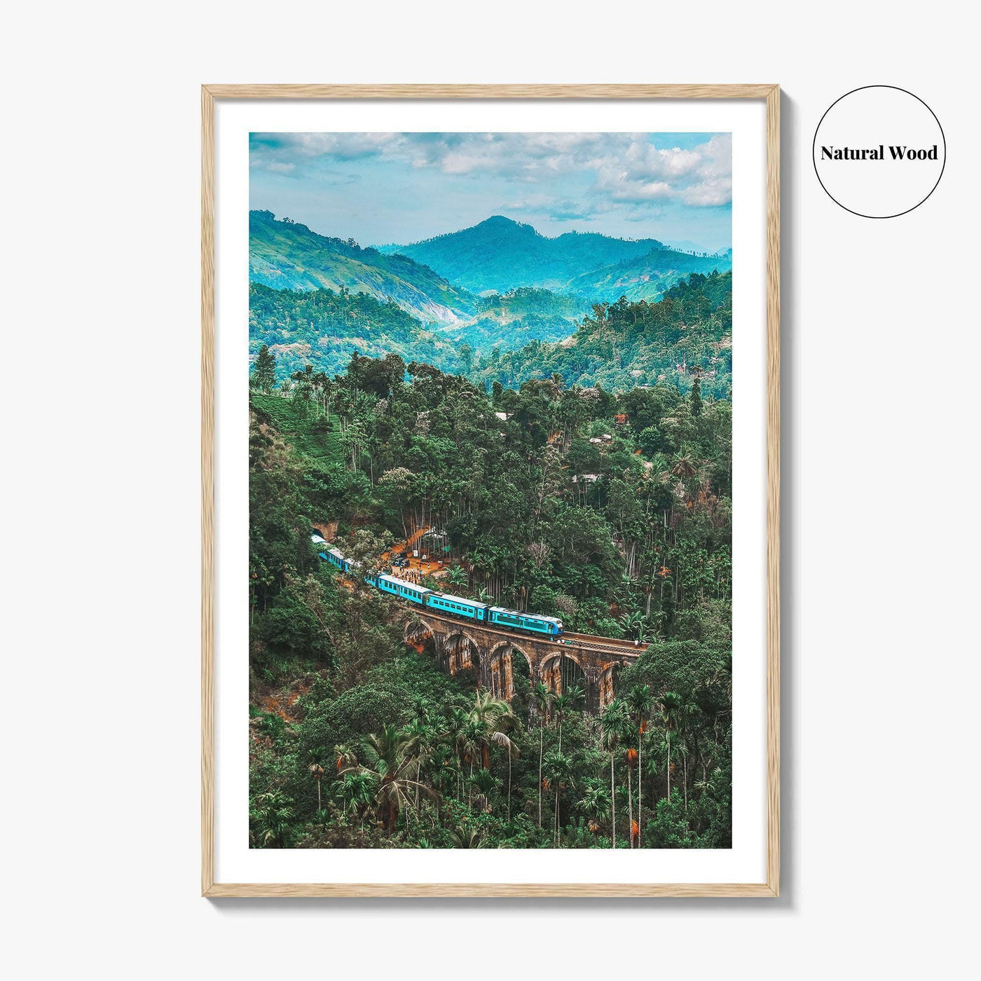 Sri Lanka Fine Art Photo Print, Kandy To Ella Train, Railway Poster