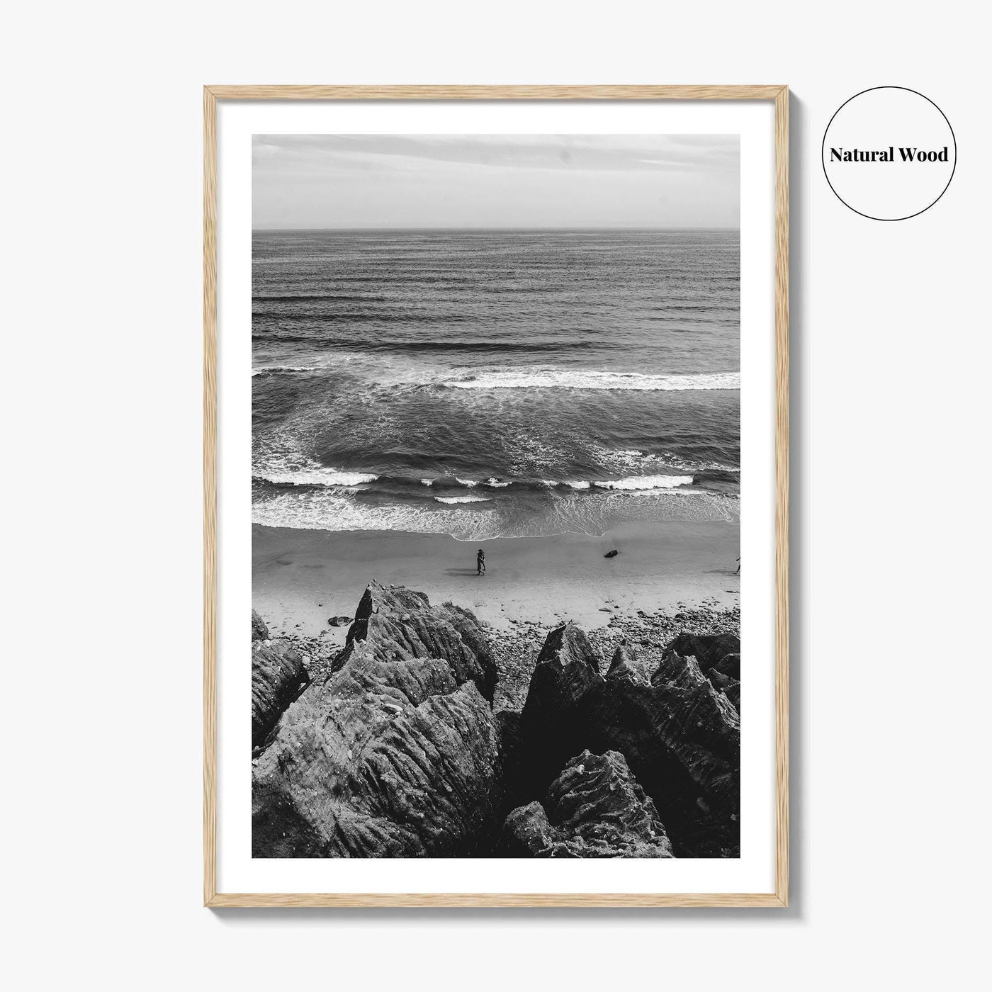 Montauk Black and White Fine Art Photo Print, Long Island Poster, Hamptons Poster