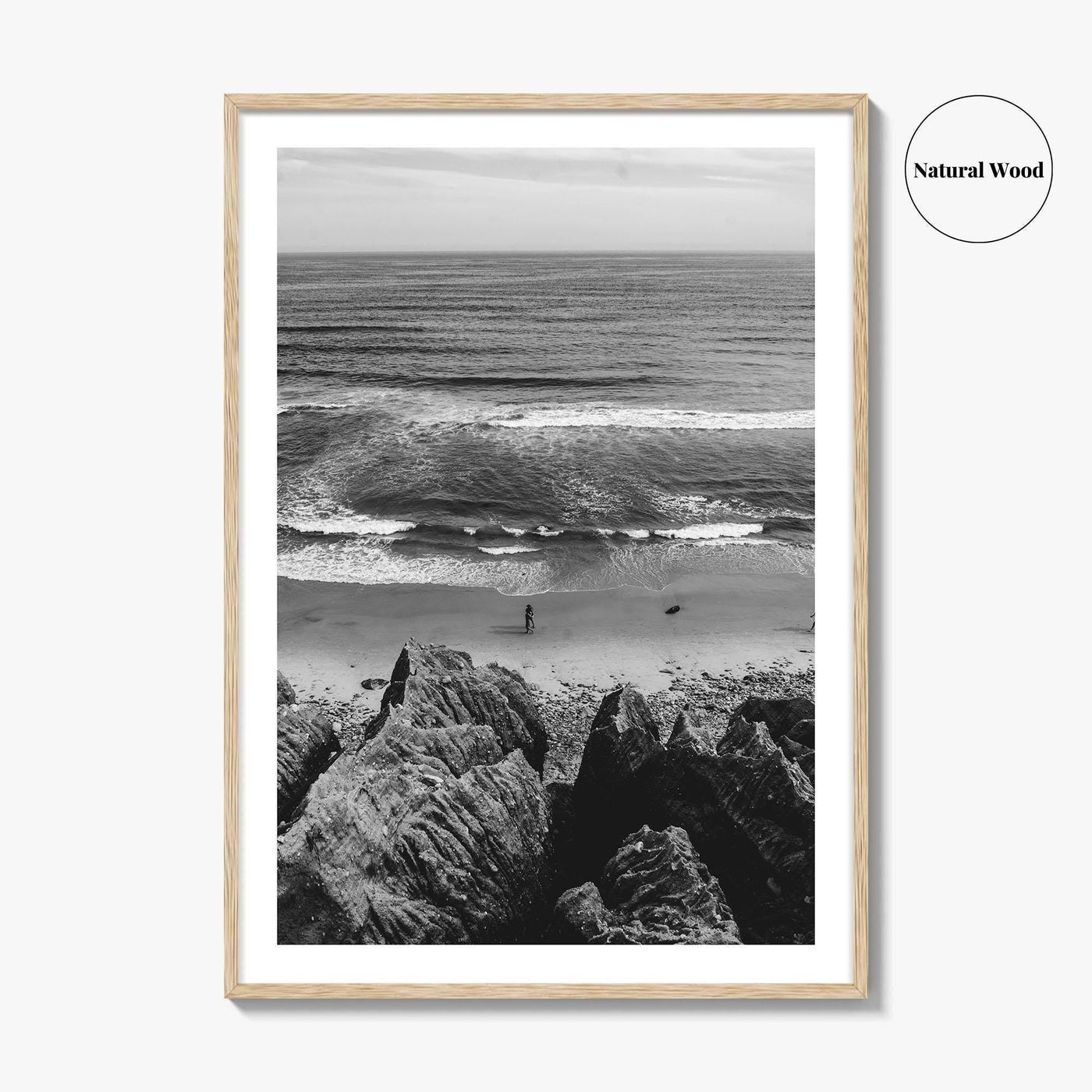 Montauk Black and White Fine Art Photo Print, Long Island Poster, Hamptons Poster