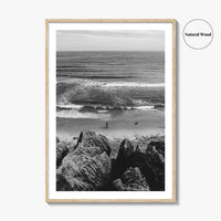 Montauk Black and White Fine Art Photo Print, Long Island Poster, Hamptons Poster