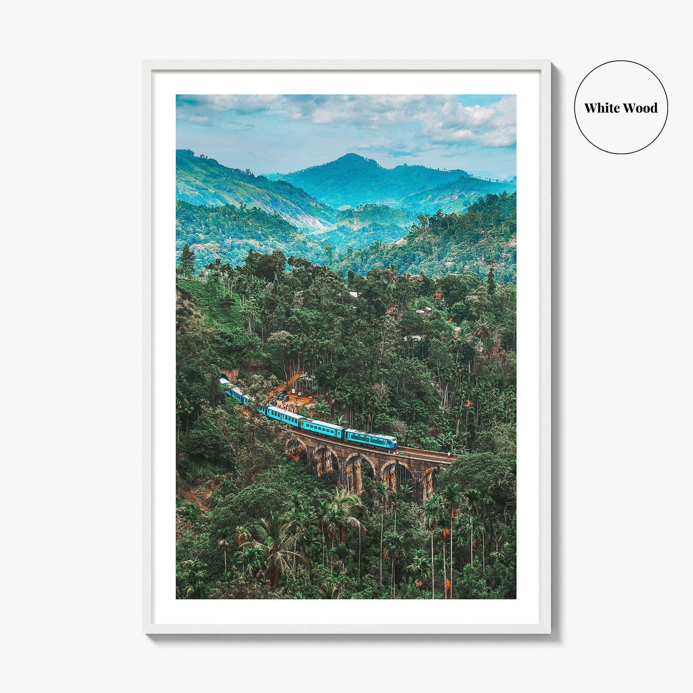 Sri Lanka Fine Art Photo Print, Kandy To Ella Train, Railway Poster