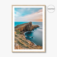 Isle Of Skye Golden Fine Art Photo Print, Neist Point Lighthouse, Scotland Wall Poster