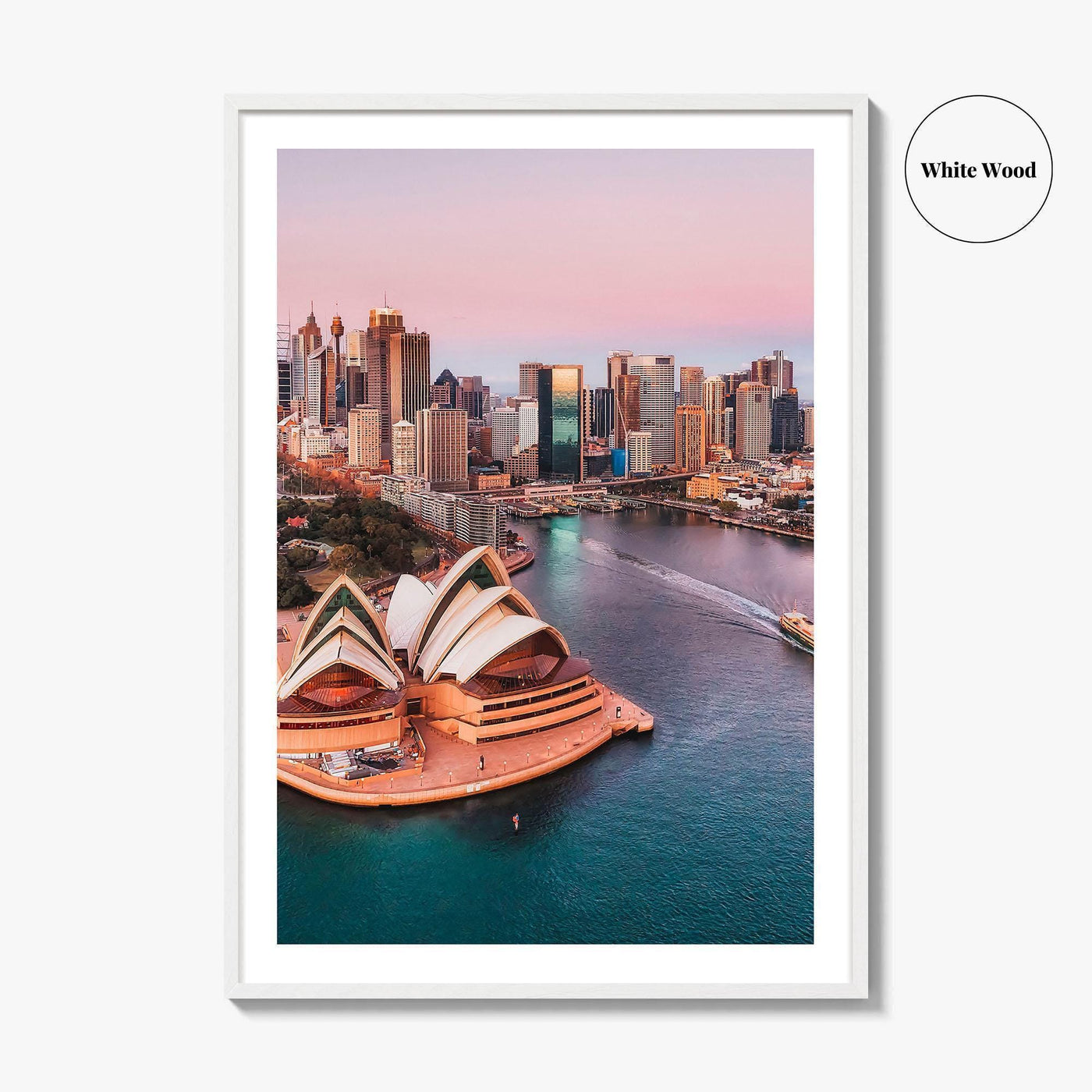 Sydney Skyline Fine Art Photo Print, Opera House, Harbour Bridge, Australia, Poster