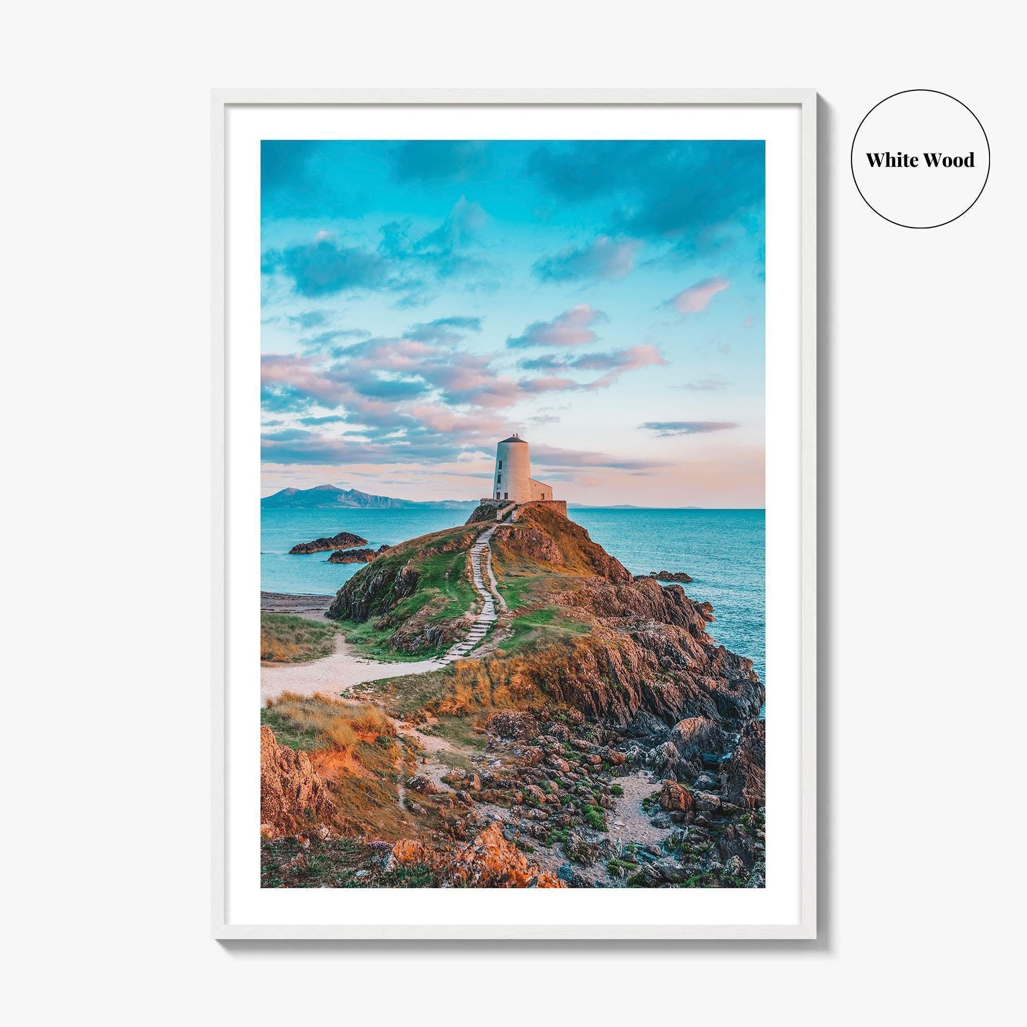North Wales Fine Art Photo Print, Ty Mawr Lighthouse, Llanddwyn Island, Anglesey Poster