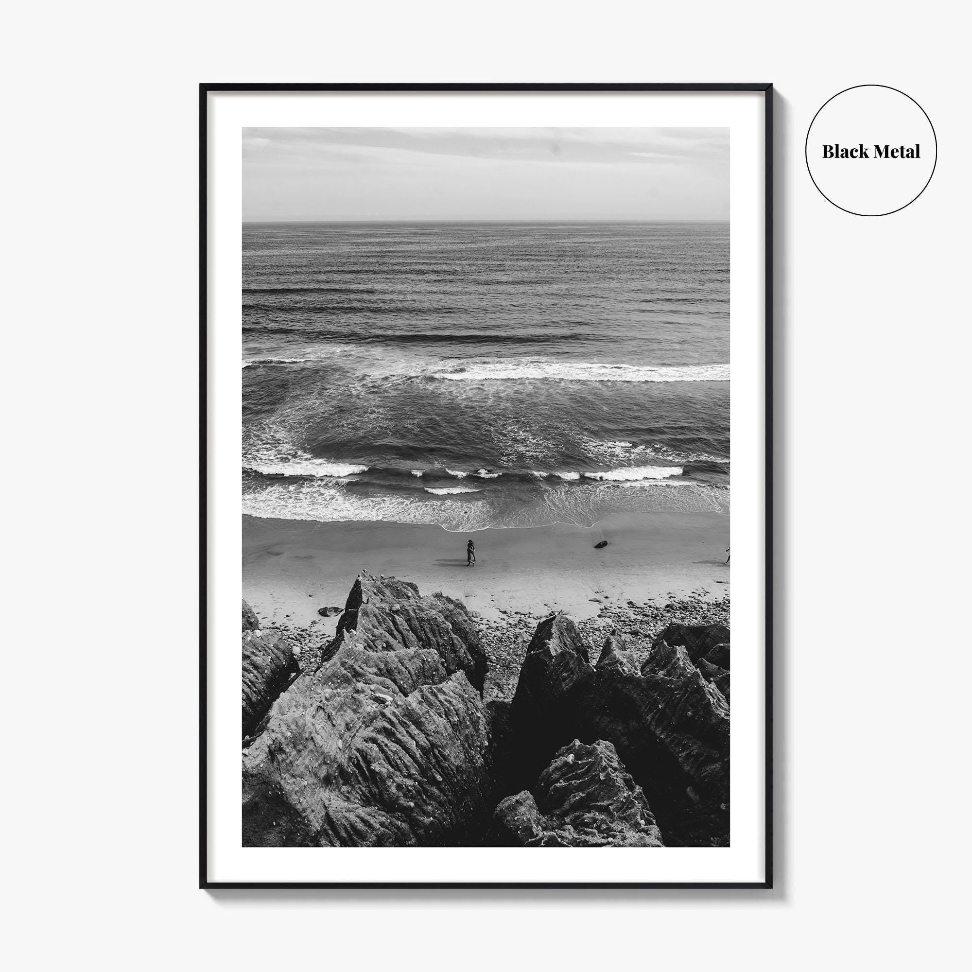 Montauk Black and White Fine Art Photo Print, Long Island Poster, Hamptons Poster