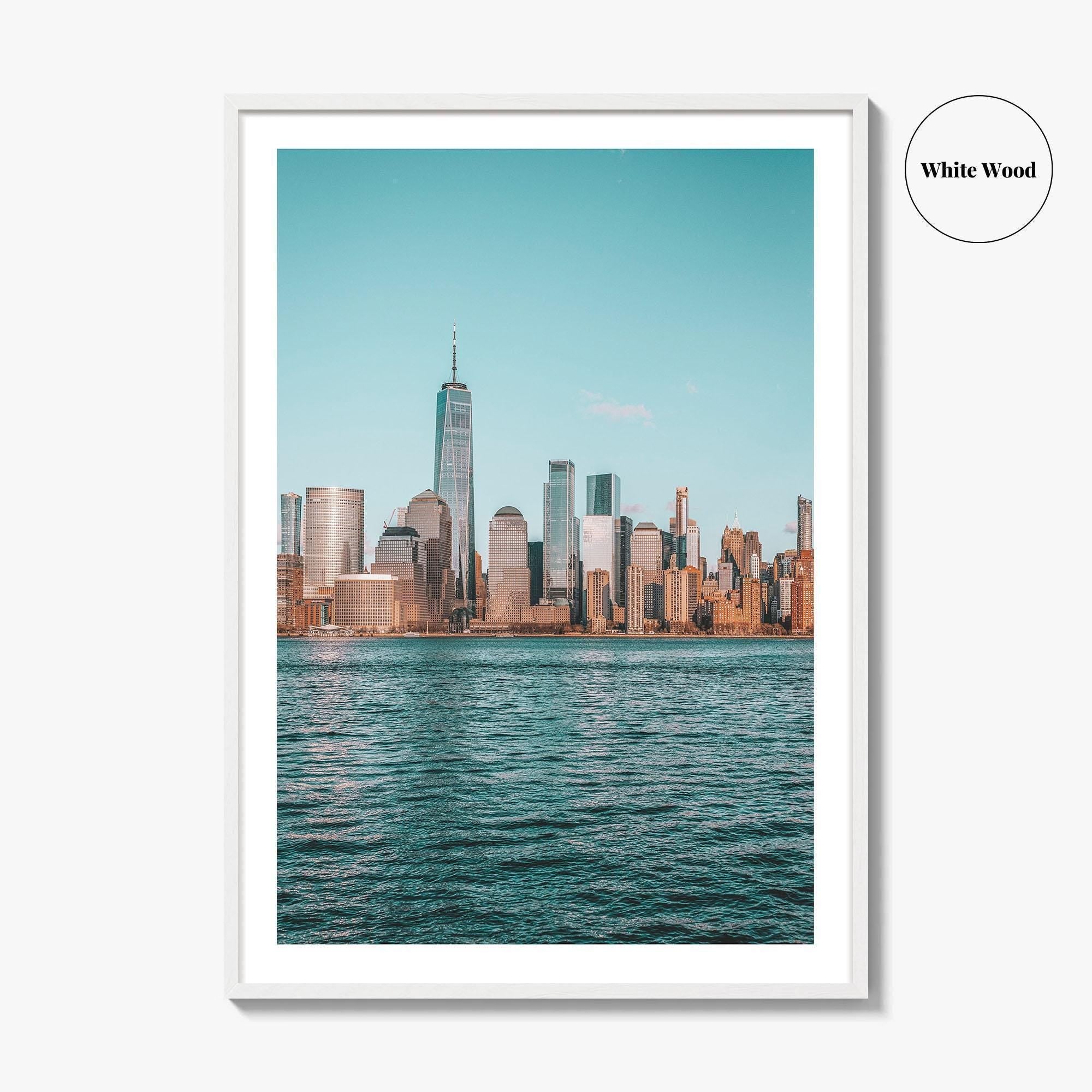 New York City Skyline Fine Art Photo Print, Liberty State Park, NJ, Wall Decor