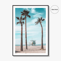 Santa Monica Fine Art Photo Print, Venice Beach, Los Angeles, California Wall Decor Poster