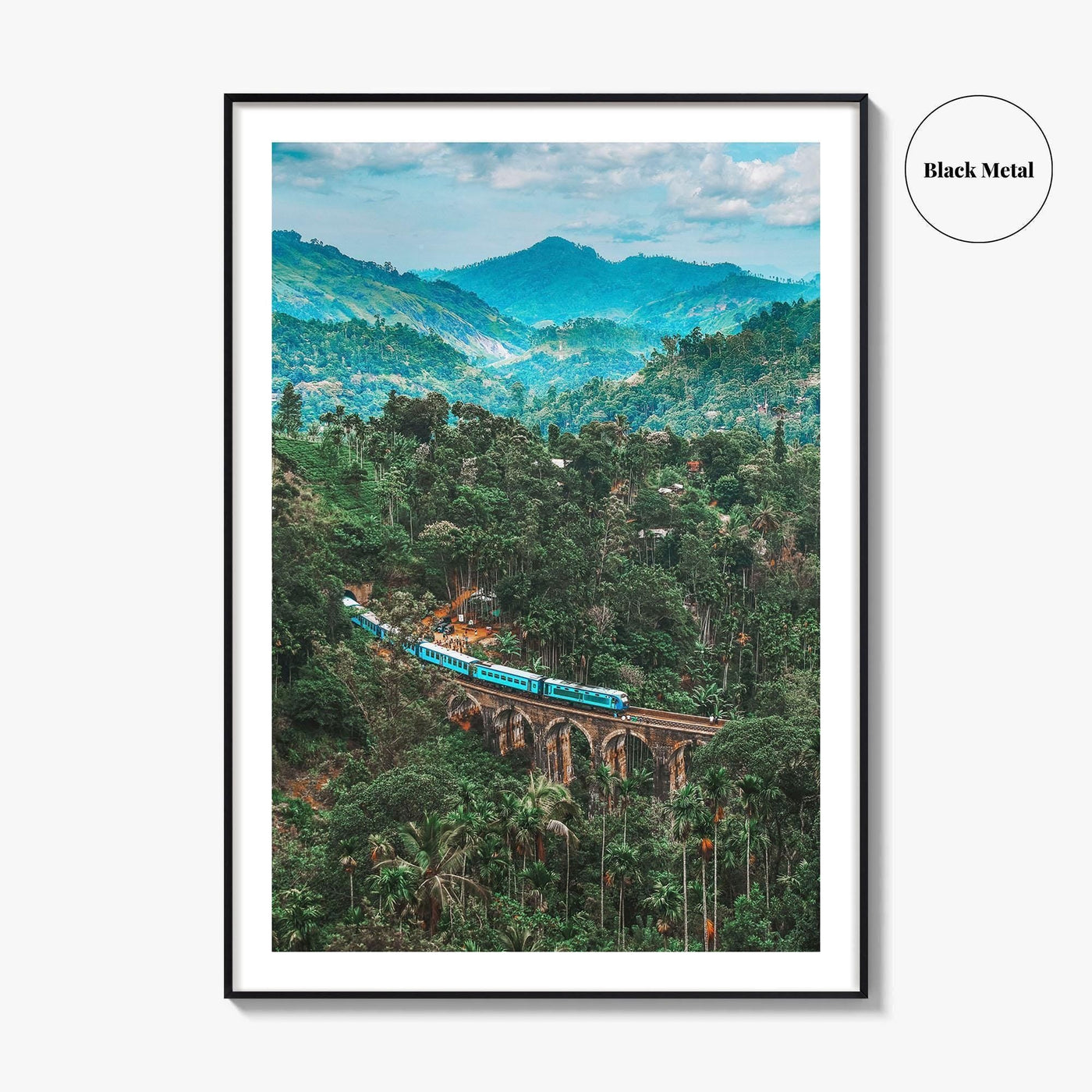 Sri Lanka Fine Art Photo Print, Kandy To Ella Train, Railway Poster