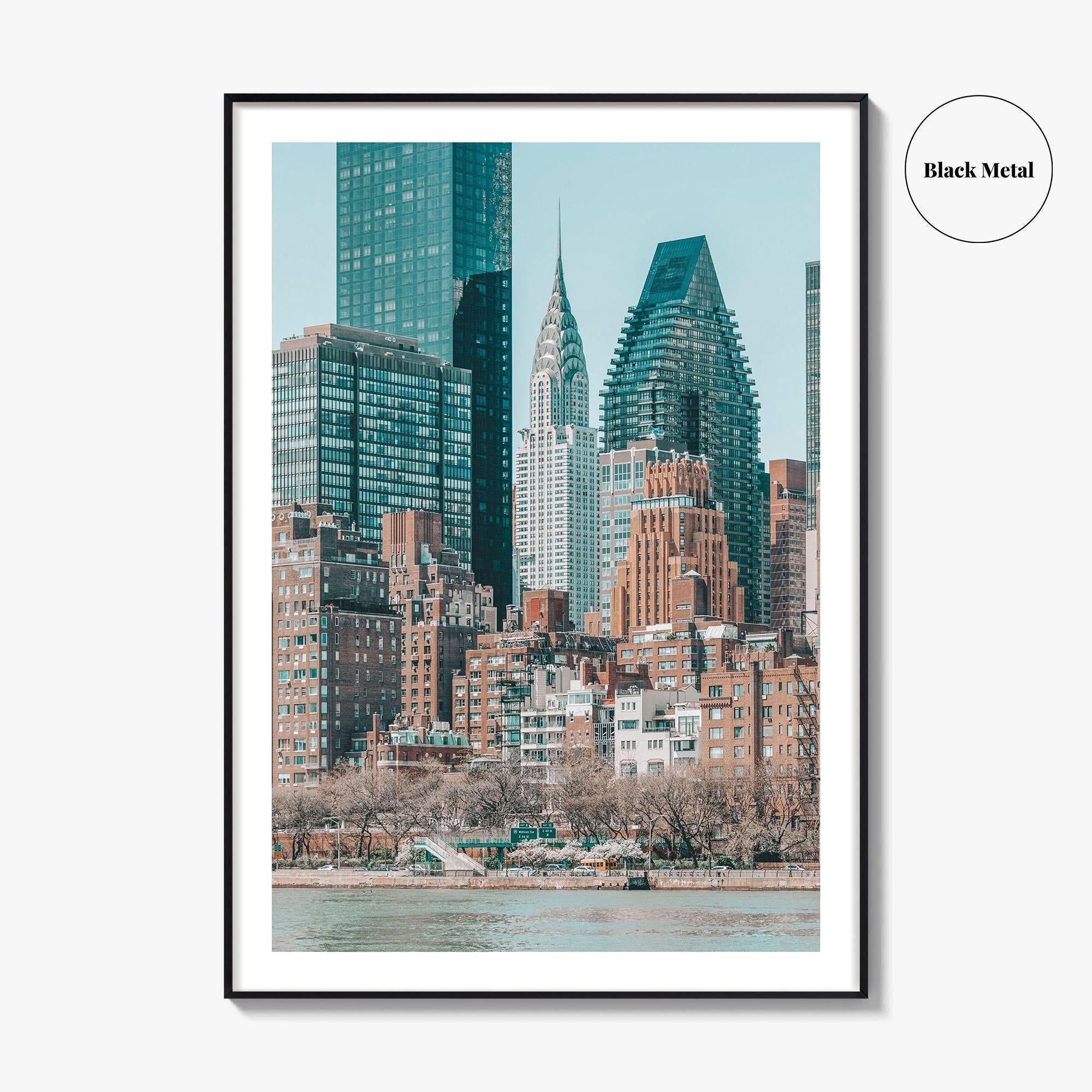 Roosevelt Island Skyline Fine Art Photo Print, Manhattan, East River, NYC Poster, New York