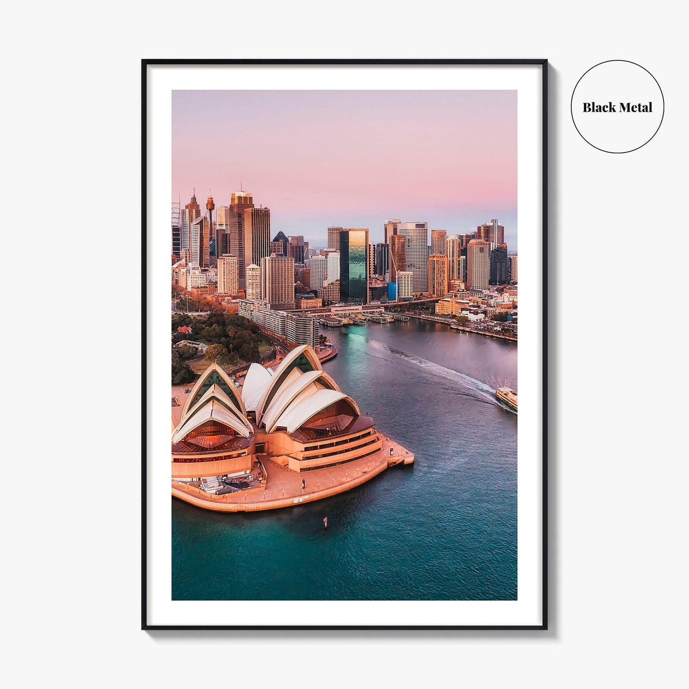 Sydney Skyline Fine Art Photo Print, Opera House, Harbour Bridge, Australia, Poster
