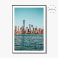 New York City Skyline Fine Art Photo Print, Liberty State Park, NJ, Wall Decor