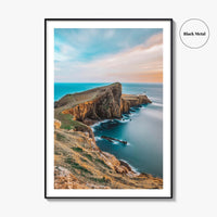 Isle Of Skye Golden Fine Art Photo Print, Neist Point Lighthouse, Scotland Wall Poster