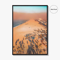 Southern California Fine Art Photo Print, Aerial Coast Poster, San Diego USA